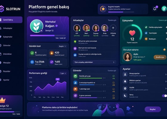 Slotrun Platform Genel Görünüm